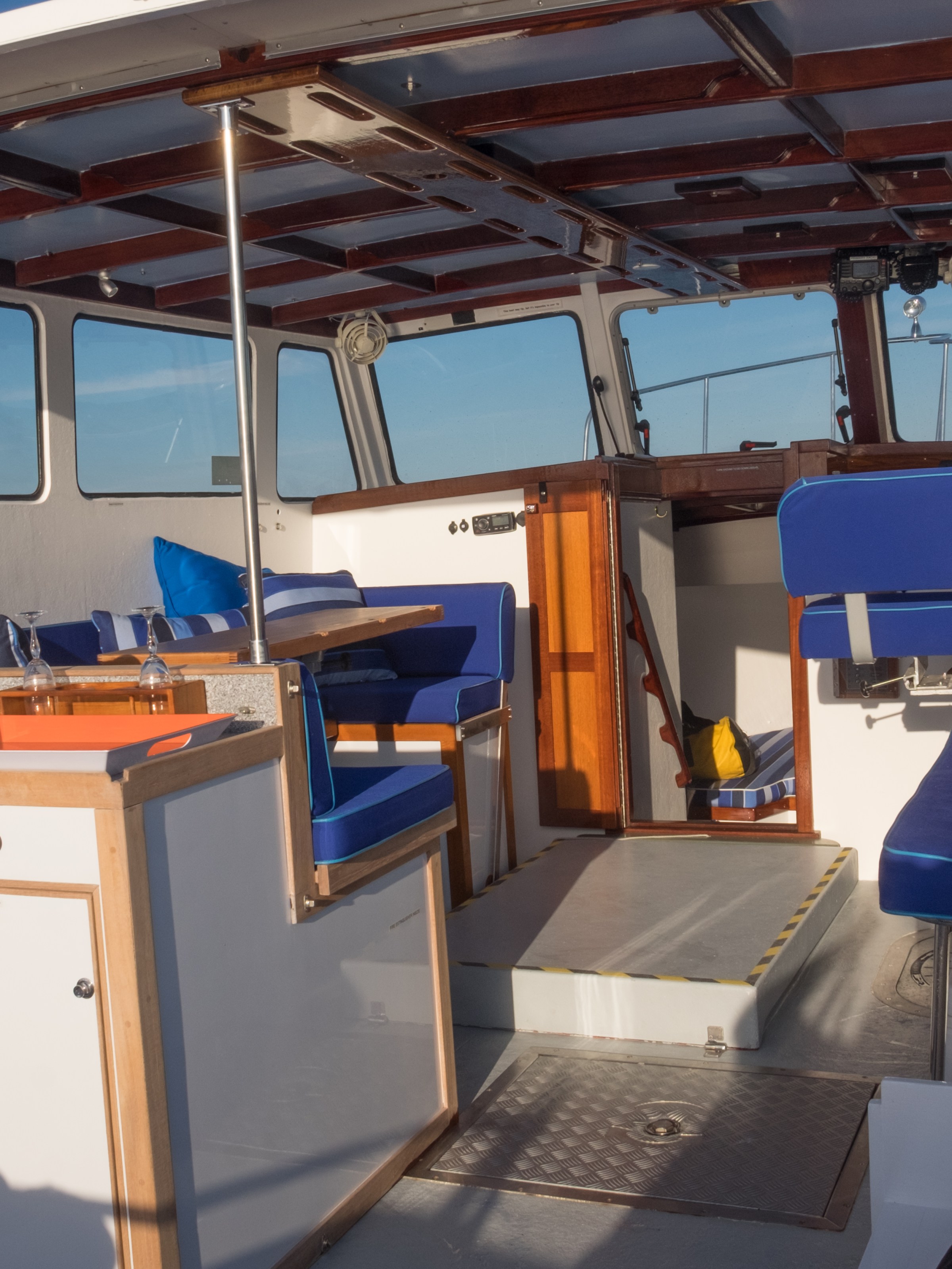 Plan Sea Boat Inside