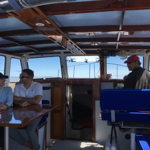 Plan Sea Boat Comfortable Seating Area